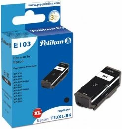 Druckerpatronen, Druckerzubehör Pelikan E103 Tintenpatrone Ersetzt Epson T33XL BK Schwarz