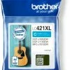 Druckerpatronen, Druckerzubehör Brother LC-421XLC (500 S.) Tintenpatrone Cyan