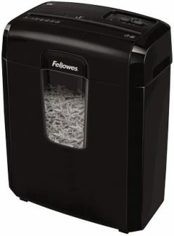 Bürogeräte Fellowes Powershred 8C Aktenvernichter Schwarz