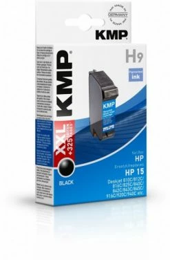 Druckerpatronen, Druckerzubehör KMP H9 (825 S.) Recycled Tintenpatrone Schwarz