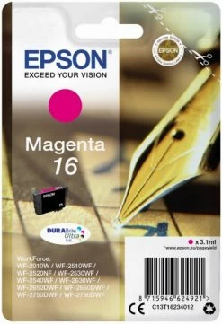 Druckerpatronen, Druckerzubehör Epson 16 DURABrite Ultra Tintenpatrone Magenta