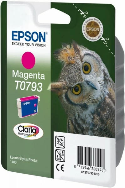 Druckerpatronen, Druckerzubehör Epson T 0793 Tintenpatrone Magenta 2 Druckerpatronen, Druckerzubehör Epson T 0793 Tintenpatrone Magenta – Bild 2