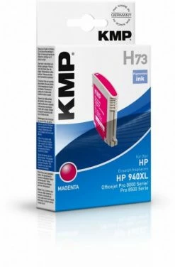 Druckerpatronen, Druckerzubehör KMP H73 (1.400 S.) Recycled Mit Chip Tintenpatrone Magenta