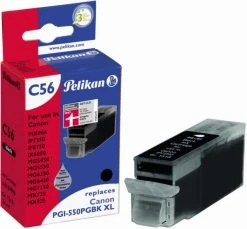 Druckerpatronen, Druckerzubehör Pelikan C56 Tintenpatrone Ersetzt Canon PGI-550PGBK XL Schwarz