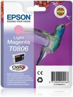 Druckerpatronen, Druckerzubehör Epson T 0806 Tinte Claria Photographic Light Magenta