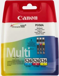 Druckerpatronen, Druckerzubehör Canon CLI 526 Tinte Multipack (3x 9ml) 3-farbig