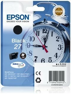 Druckerpatronen, Druckerzubehör Epson 27 DURABrite Ultra Tintenpatrone Schwarz 1 Druckerpatronen, Druckerzubehör Epson 27 DURABrite Ultra Tintenpatrone Schwarz