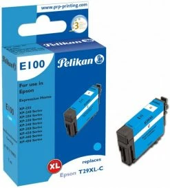 Druckerpatronen, Druckerzubehör Pelikan E100 Tintenpatrone Ersetzt Epson T29XL C Cyan