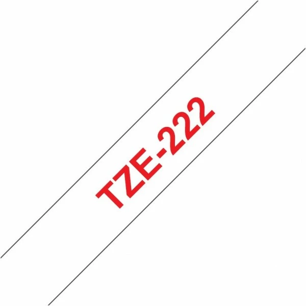 Druckerpatronen, Druckerzubehör Brother TZe 222 9mm (8m) Schriftband Weiß/rot 1 Druckerpatronen, Druckerzubehör Brother TZe 222 9mm (8m) Schriftband Weiß/rot