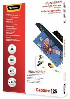 Druckerpatronen, Druckerzubehör Fellowes Laminierfolien A4 125 Mic (100 St.)
