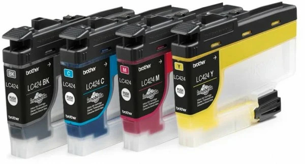 Druckerpatronen, Druckerzubehör Brother LC-424VAL Tinten-Multipack 4-farbig 1 Druckerpatronen, Druckerzubehör Brother LC-424VAL Tinten-Multipack 4-farbig
