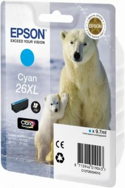 Druckerpatronen, Druckerzubehör Epson 26XL Claria Premium Tintenpatrone Cyan -Günstiges Bürobedarf Geschäft e72c104f f87d e311 93f8 005056914c46 600x600