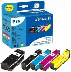 Druckerpatronen, Druckerzubehör Pelikan P39 Tinten-Multipack Ersetzt Epson T33XL BK/PhBK/C/M/Y 4-farbig