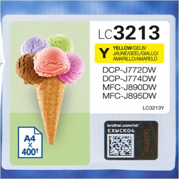 Druckerpatronen, Druckerzubehör Brother LC-3213Y Tintenpatrone Gelb 2 Druckerpatronen, Druckerzubehör Brother LC-3213Y Tintenpatrone Gelb – Bild 2