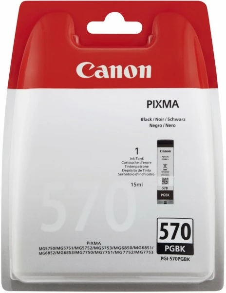 Druckerpatronen, Druckerzubehör Canon PGI-570 PGBK Blister Sec Tintenpatrone Pigment Schwarz 1 Druckerpatronen, Druckerzubehör Canon PGI-570 PGBK Blister Sec Tintenpatrone Pigment Schwarz