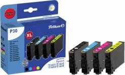 Druckerpatronen, Druckerzubehör Pelikan P30 Tinten-Multipack Ersetzt Epson T16364010 4-farbig