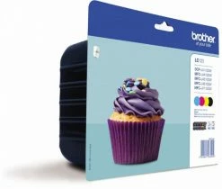 Druckerpatronen, Druckerzubehör Brother LC-123 Value Pack