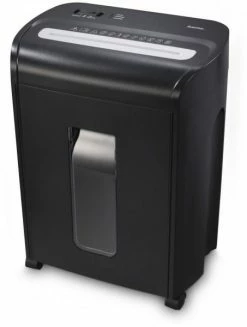 Bürogeräte Hama Aktenvernichter Premium M10 Schwarz