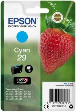 Druckerpatronen, Druckerzubehör Epson 29 Claria Home Tintenpatrone Cyan