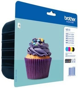Druckerpatronen, Druckerzubehör Brother LC 123 VALBPDR Tintenpatrone 1 Druckerpatronen, Druckerzubehör Brother LC 123 VALBPDR Tintenpatrone