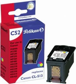 Druckerpatronen, Druckerzubehör Pelikan C52 Tintenpatrone Ersetzt Canon CL-513 3-farbig