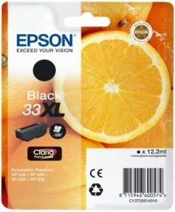 Druckerpatronen, Druckerzubehör Epson 33XL Claria Premium Tintenpatrone Schwarz