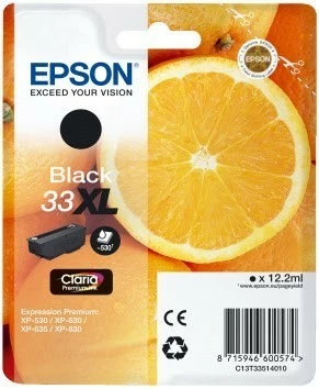 Druckerpatronen, Druckerzubehör Epson 33XL Claria Premium Tintenpatrone Schwarz 1 Druckerpatronen, Druckerzubehör Epson 33XL Claria Premium Tintenpatrone Schwarz